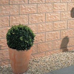 Крупноформатная фасадная облицовочная клинкерная плитка